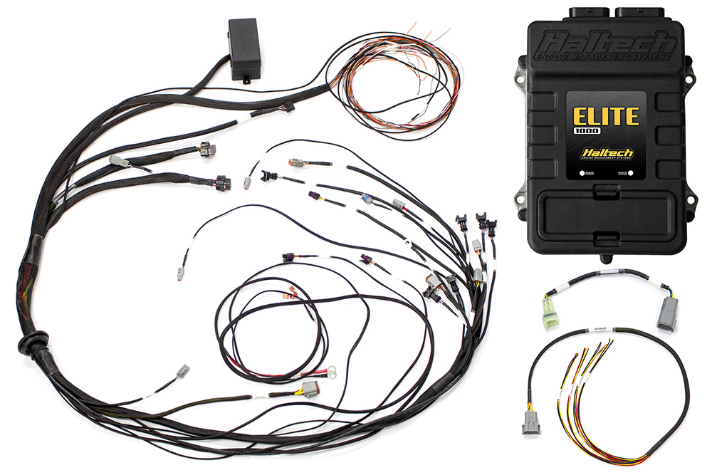 Centralina haltech Elite 1000 + Mazda 13B S4/5 CAS with Flying Lead Ignition Terminated Harness Kit