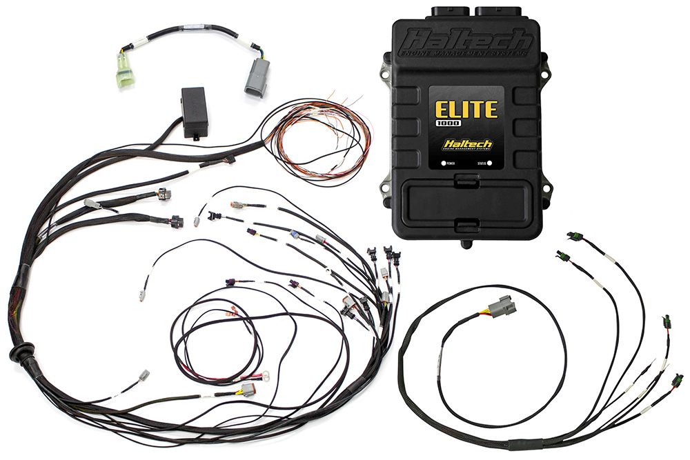 Centralina haltech Elite 1000 + Mazda 13B S4/5 CAS with IGN-1A Ignition Terminated Harness Kit