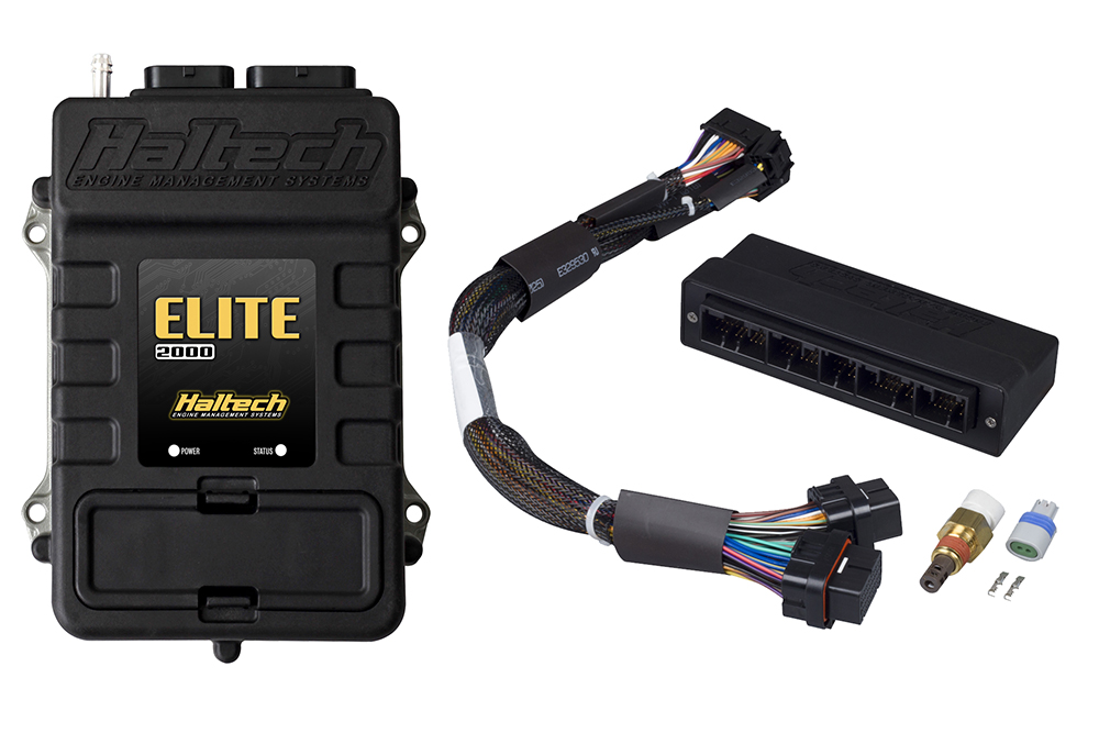 Centralina haltech Elite 2000 + Mitsubishi EVO 9 & EVO 8 MR Plug 'n' Play Adaptor Harness Kit
