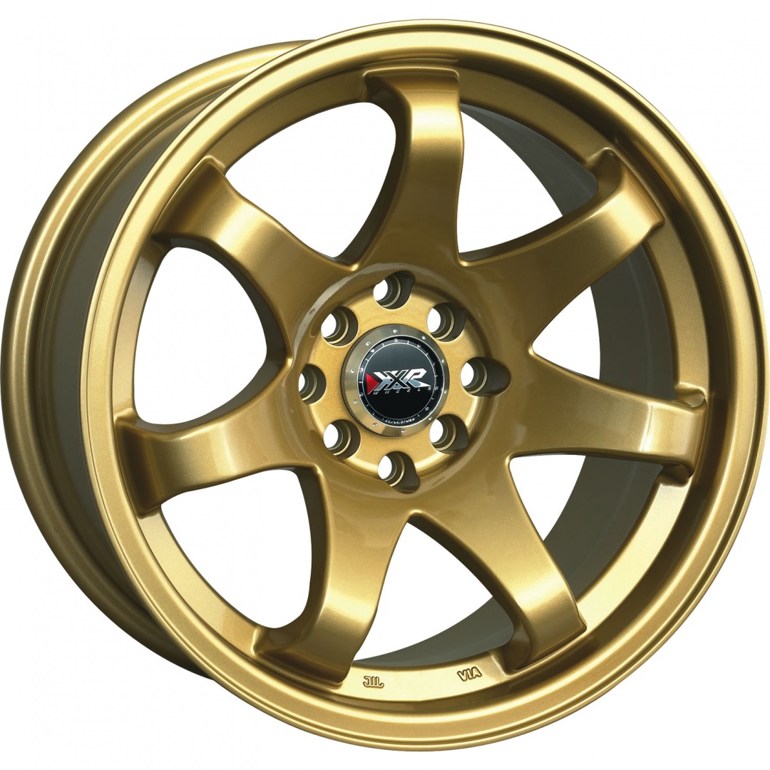 Set CERCHI XXR 522 17x8.25 ET48 GOLD 5x100 / 5X114.3 Subaru Impreza