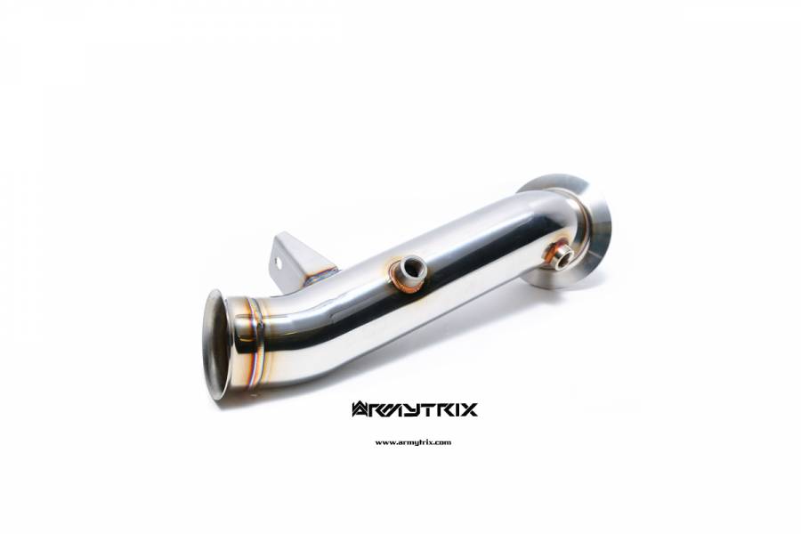 ARMYTRIX STAINLESS STEEL DOWNPIPE per BMW 1 SERIES F20 M135I BMW 1 SERIES F21 M135I BMW 2 SERIES F22 M235I BMW 2 SERIES F87 M2 BMW 3 SERIES F30 335I BMW 3 SERIES F31 335I BMW 4 SERIES F32 435I BMW 4 SERIES F33 435I BMW 4 SERIES F36 435I BMW 3 SERIES F34 3