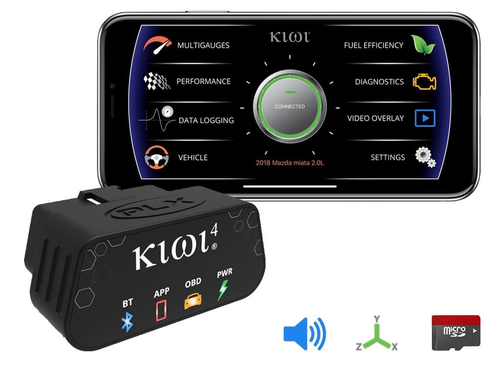 PLX KIWI per vedere tutti i dati  della propria auto sul Display del tuo Iphone